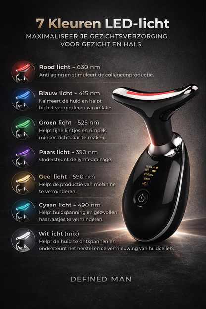 Defined Man™ Gezichts Onderhouder Voor Mannen